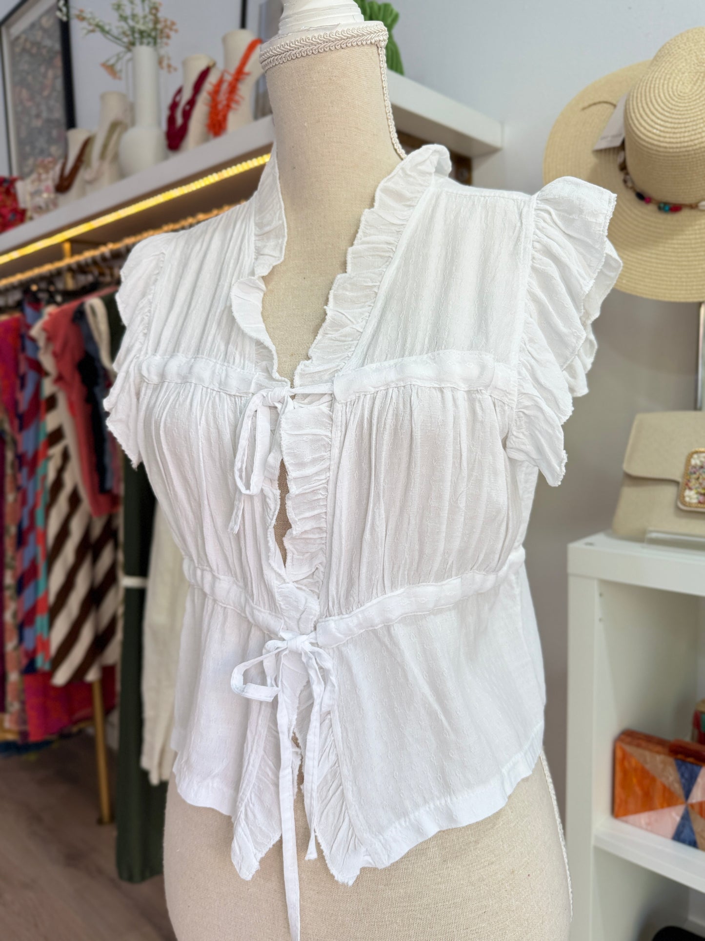 Blusa Mida blanca