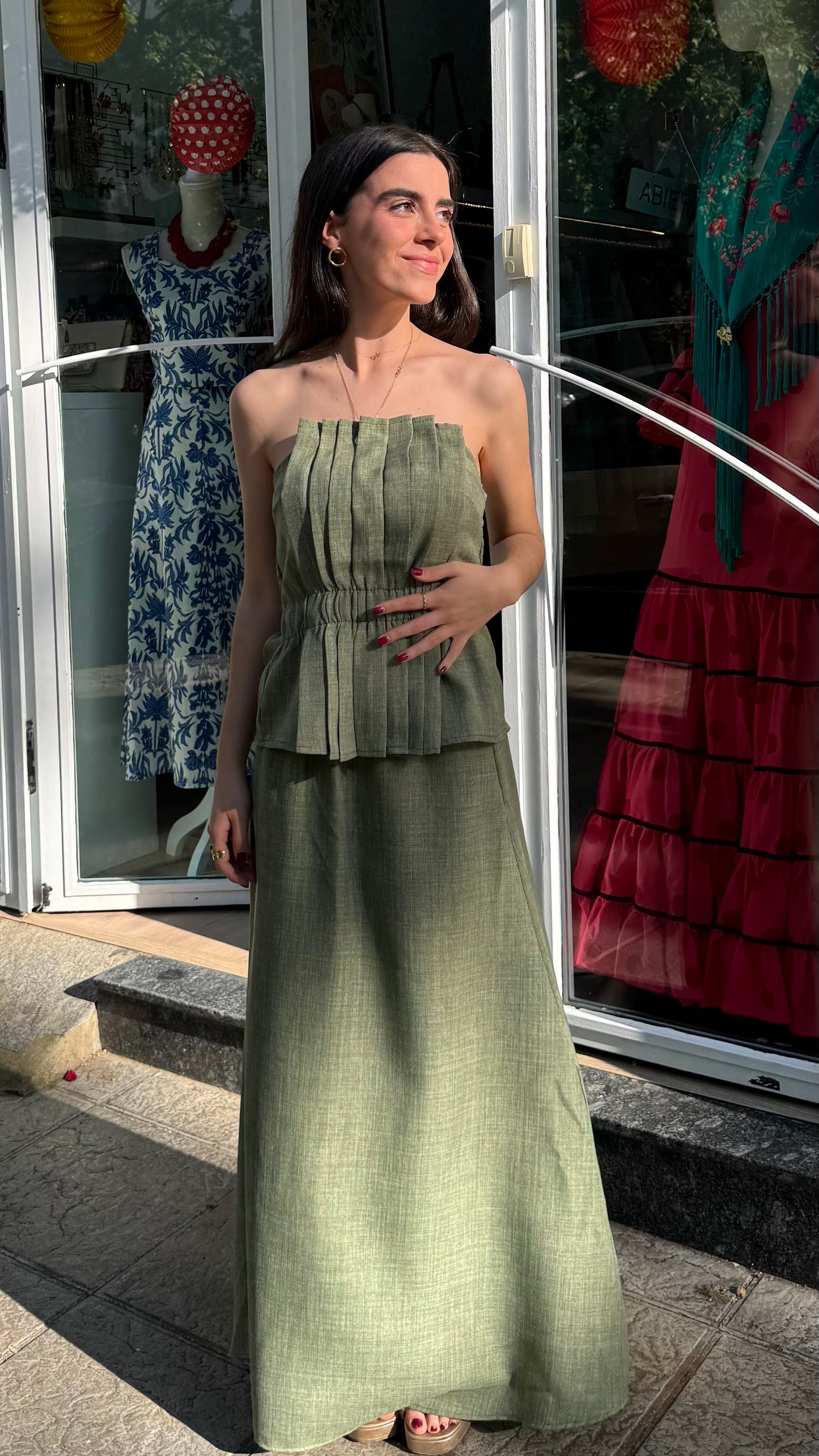 Conjunto Verona verde