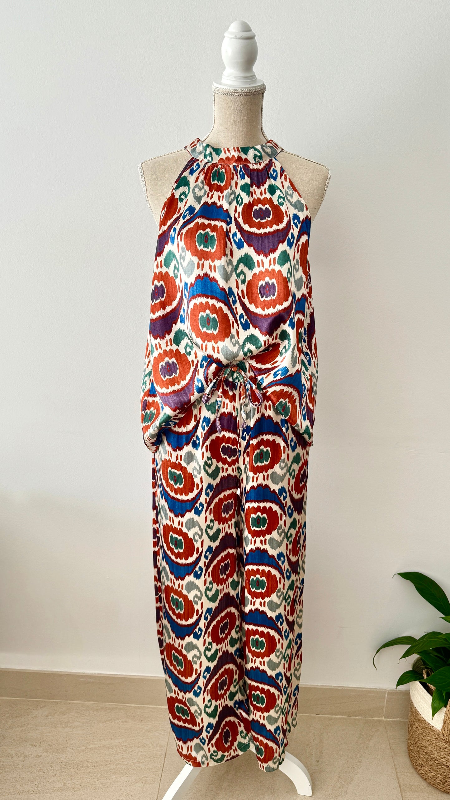 Conjunto satinado