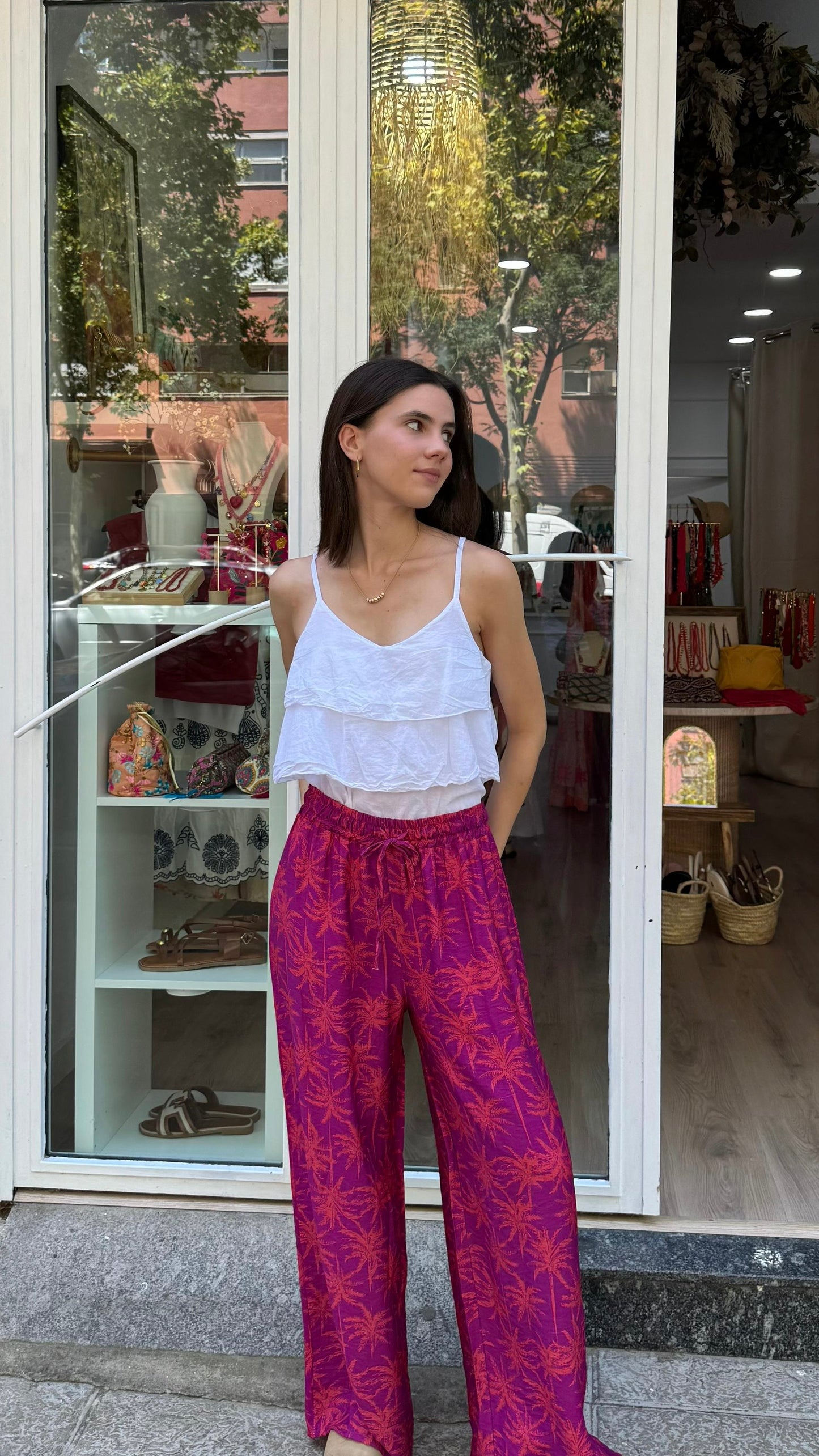 Pantalón palmeras