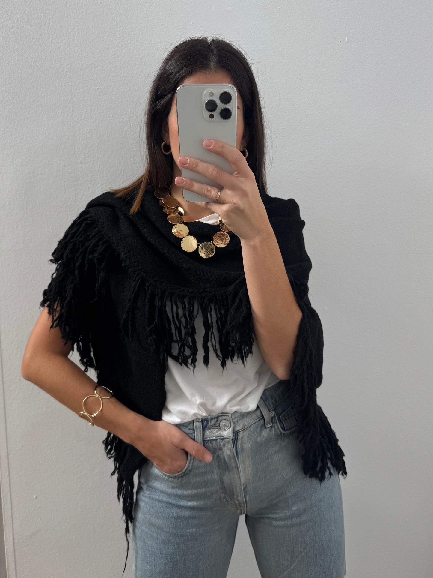 Poncho negro