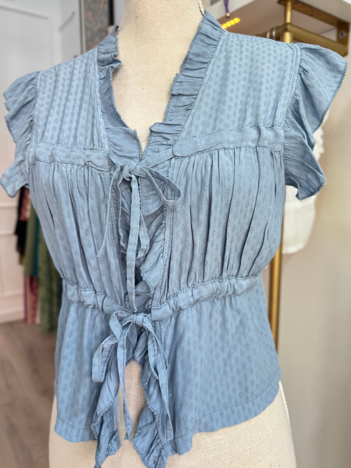 Blusa Mida azul