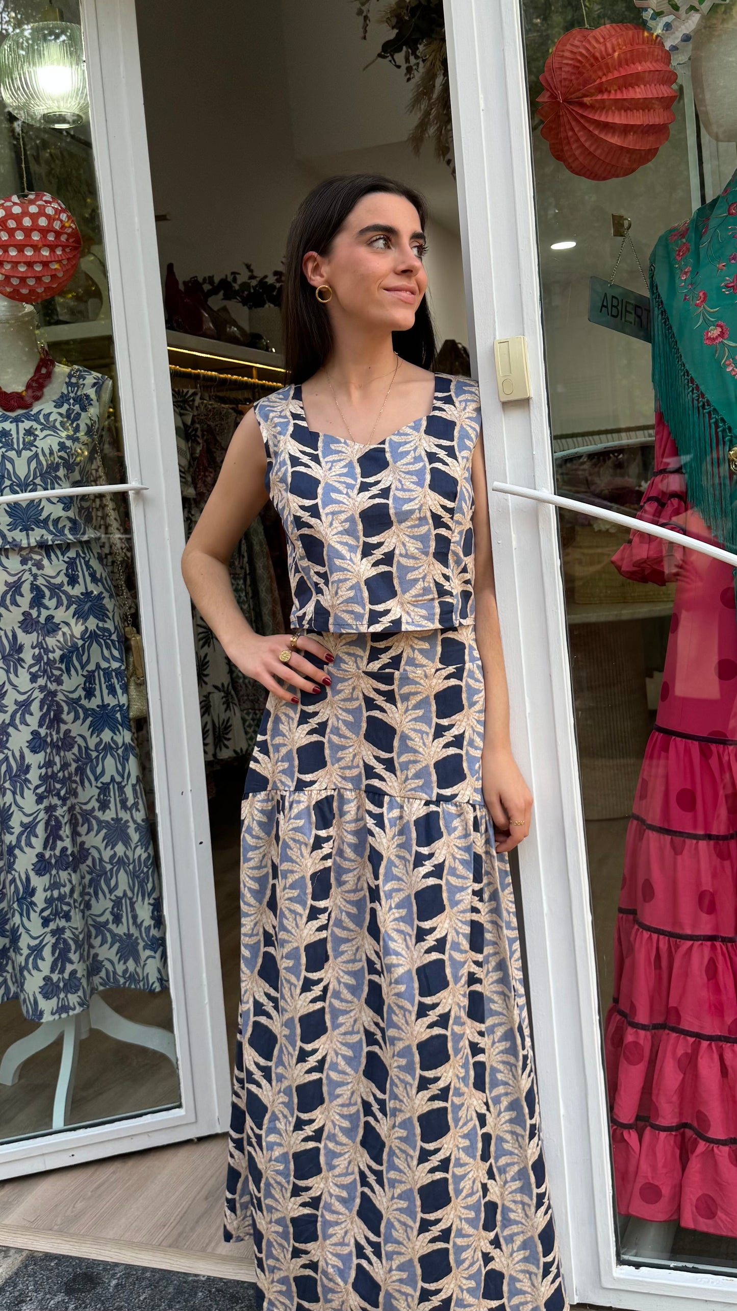 Conjunto Lily azul