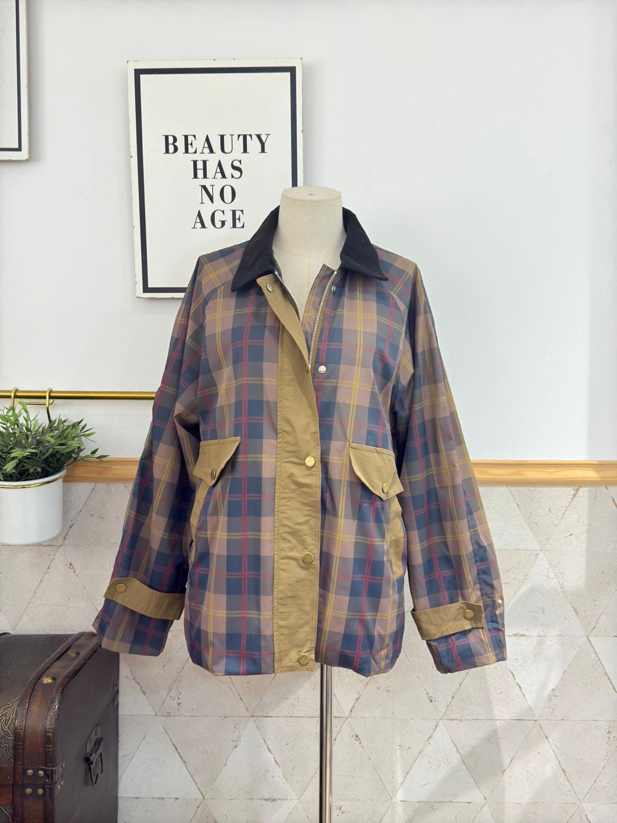 Chaqueta tartán
