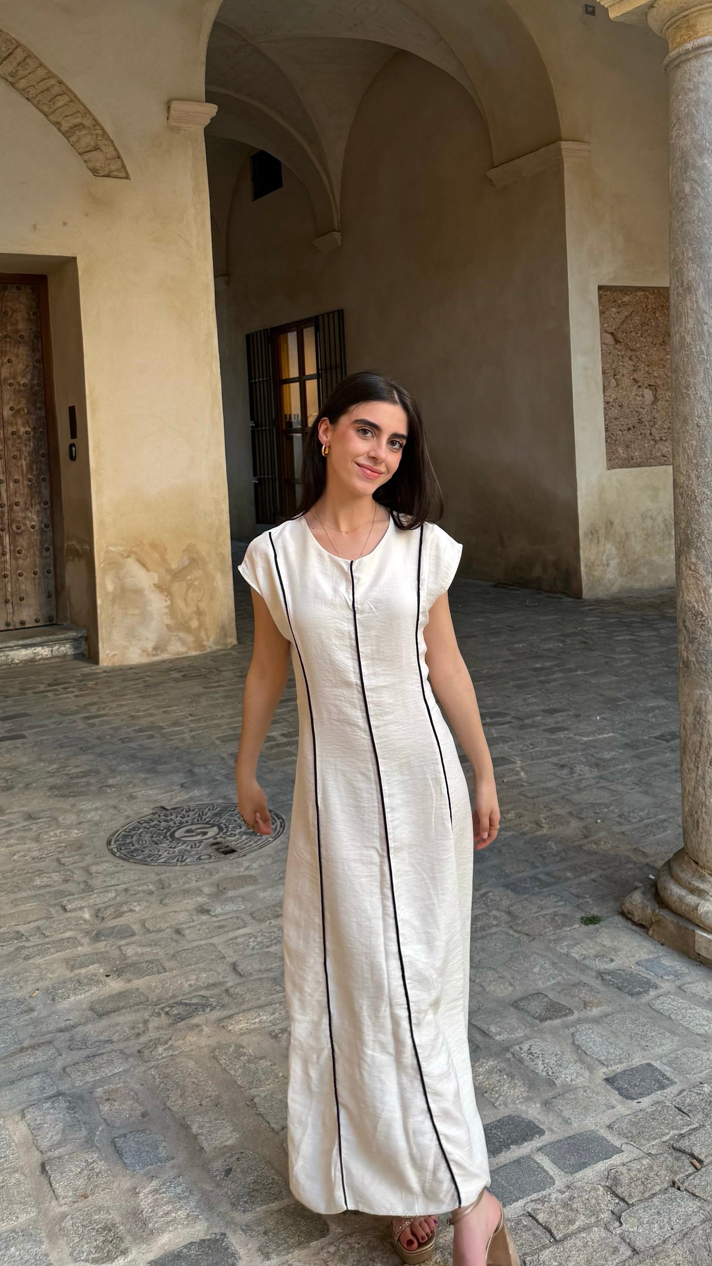 Vestido Carlota blanco