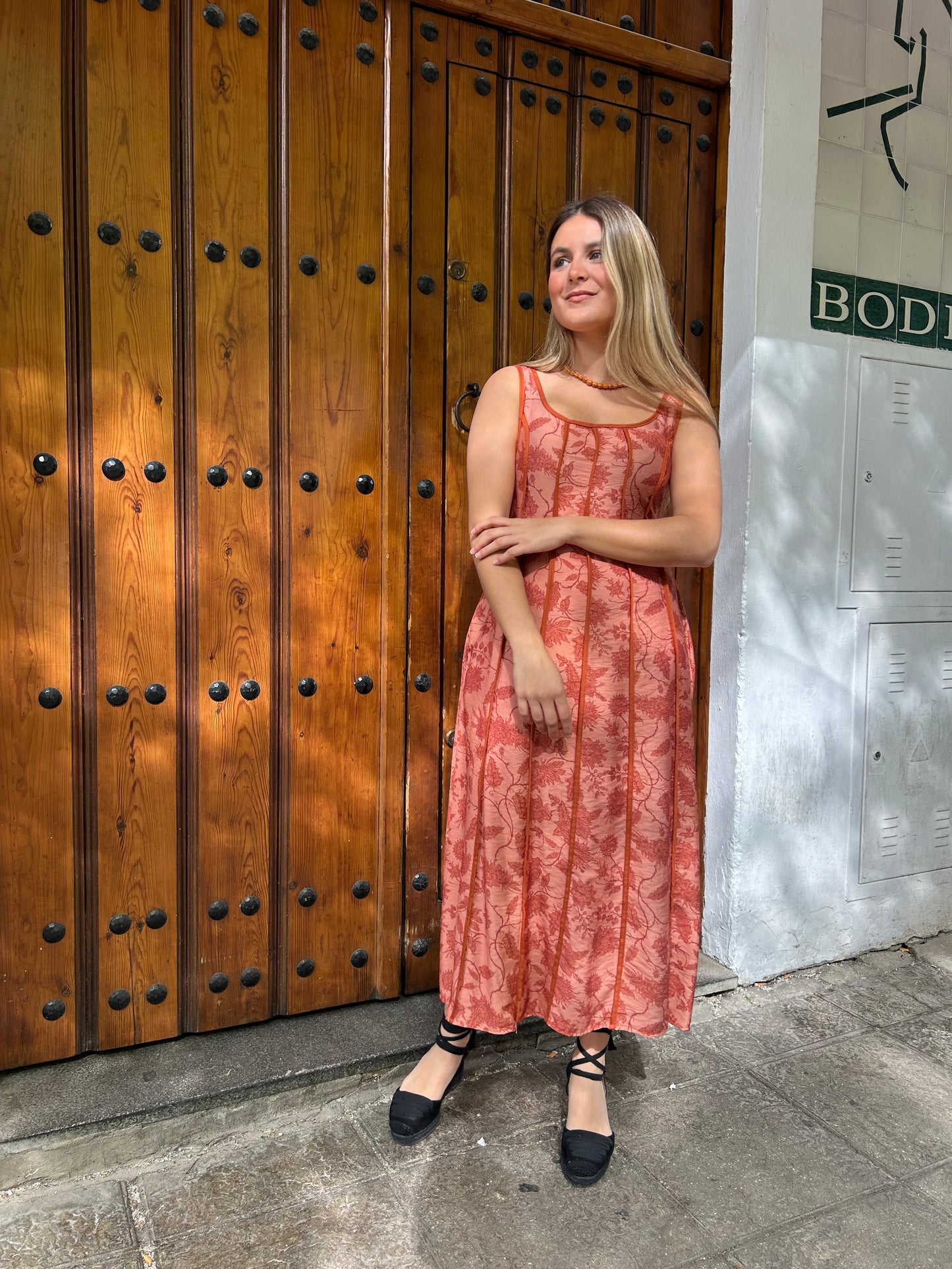 Vestido Carmen Salmón