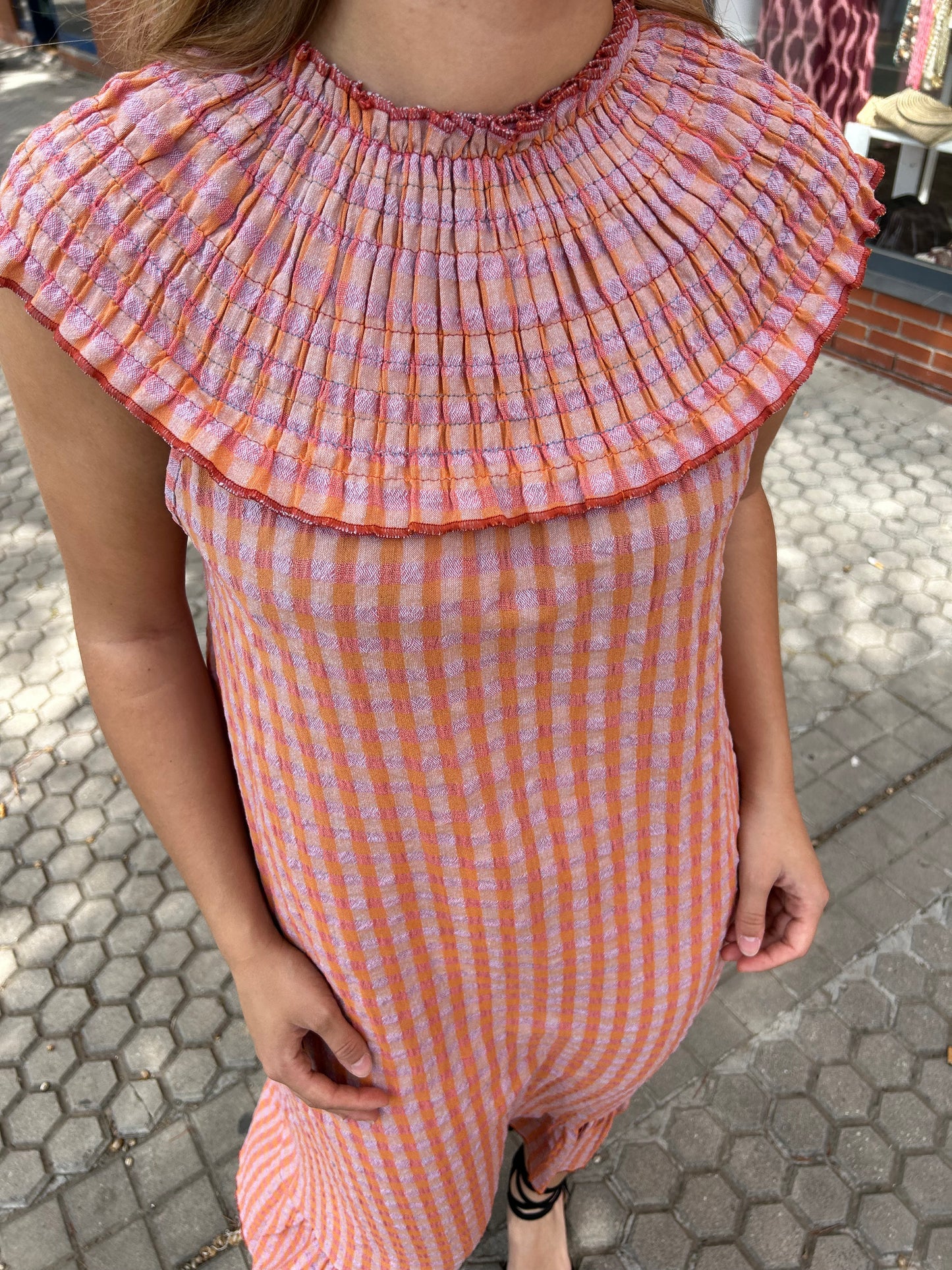 Vestido Valle Naranja