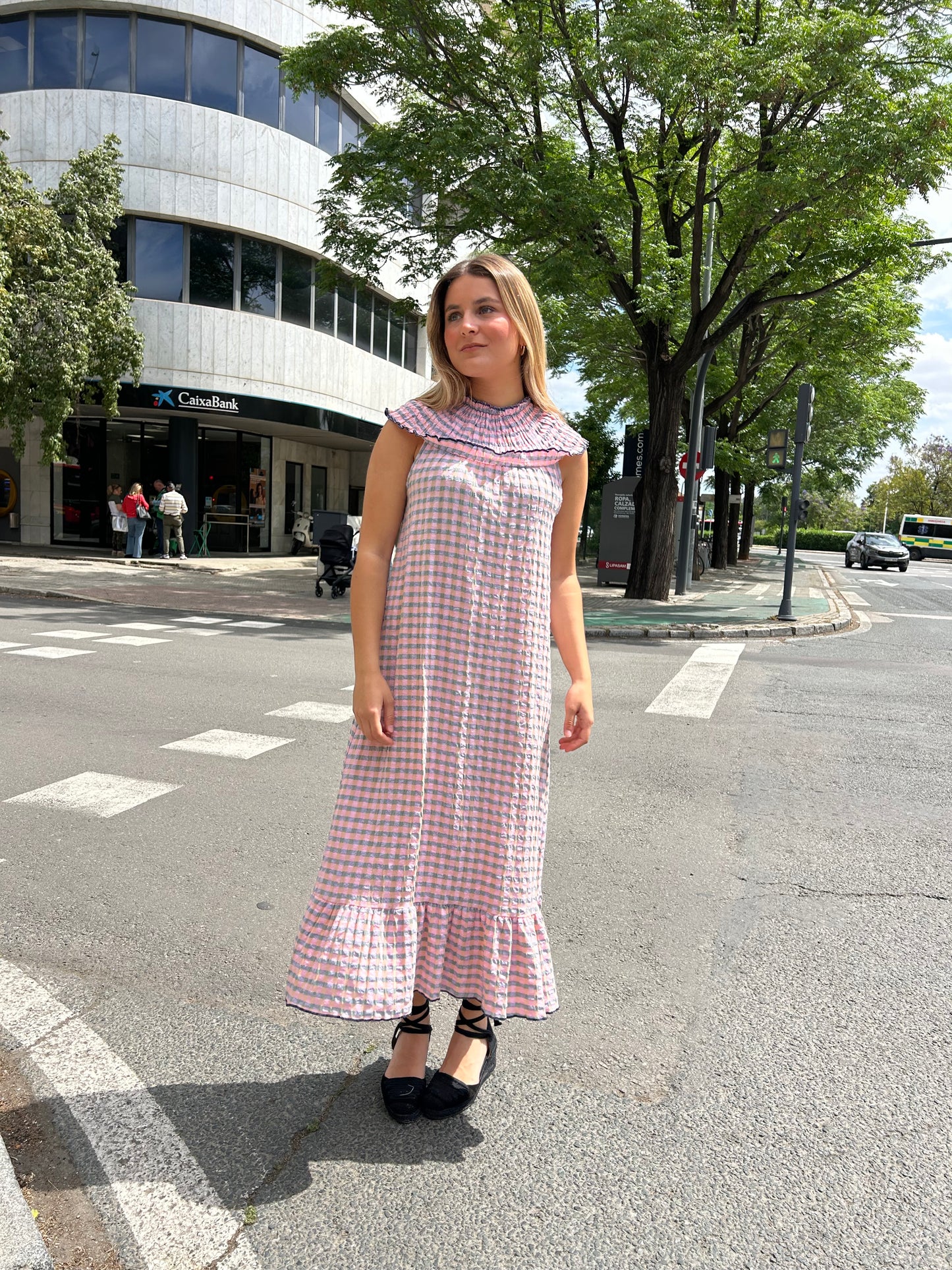 Vestido Valle Vichy