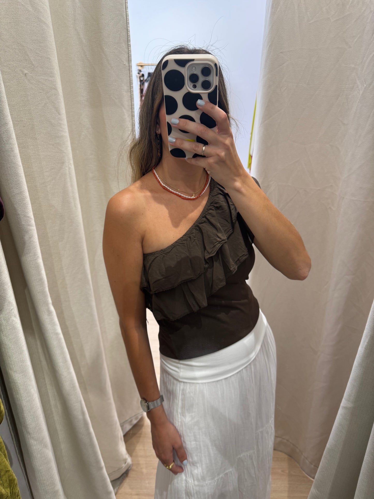BLUSA CAROLINA MARRÓN