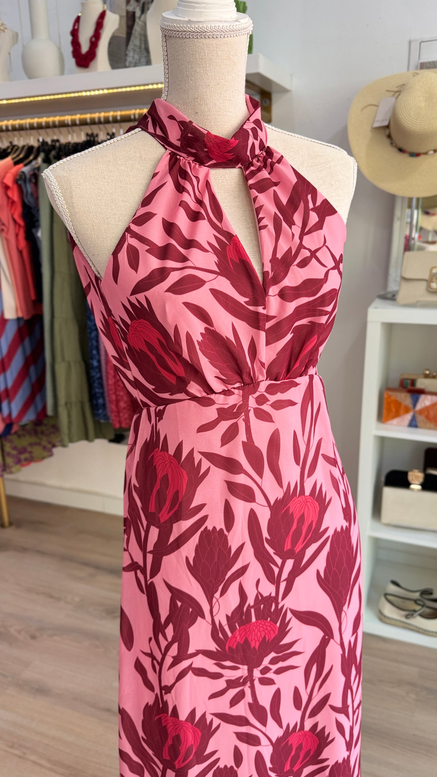 Vestido Valeria Rosado