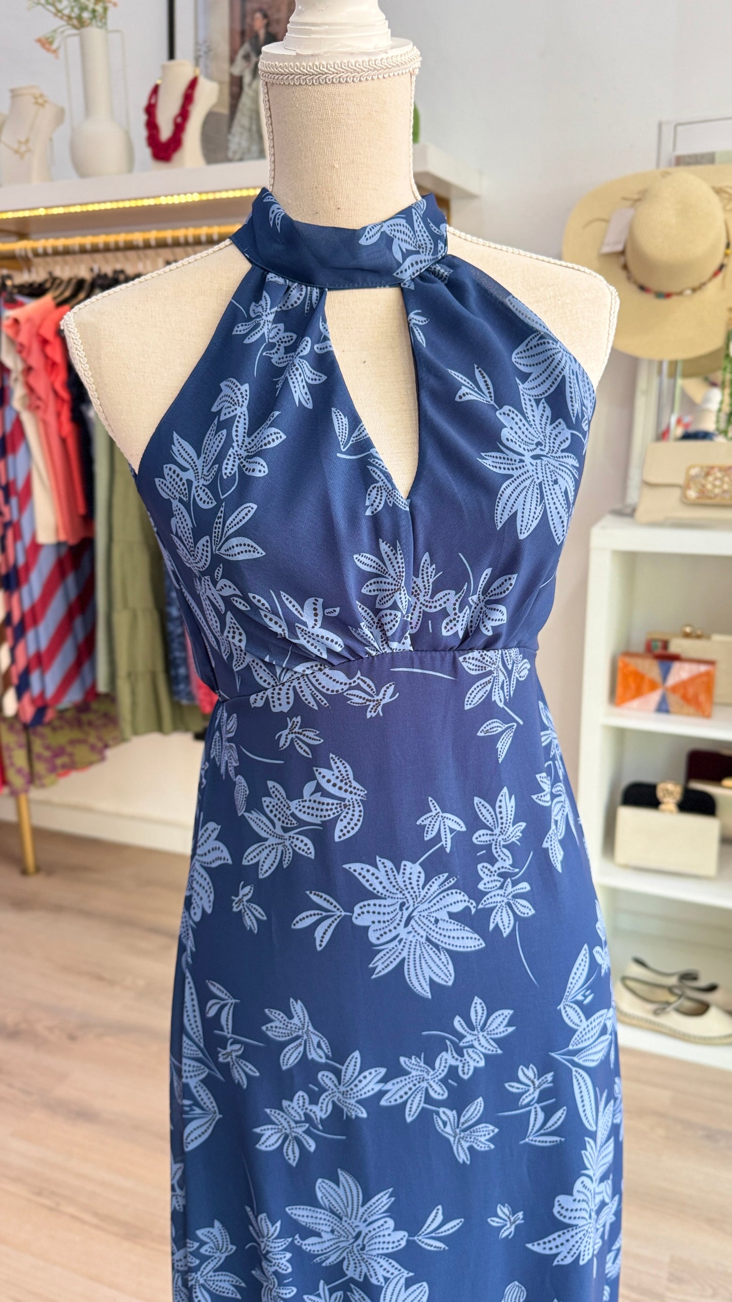 Vestido Valeria azul