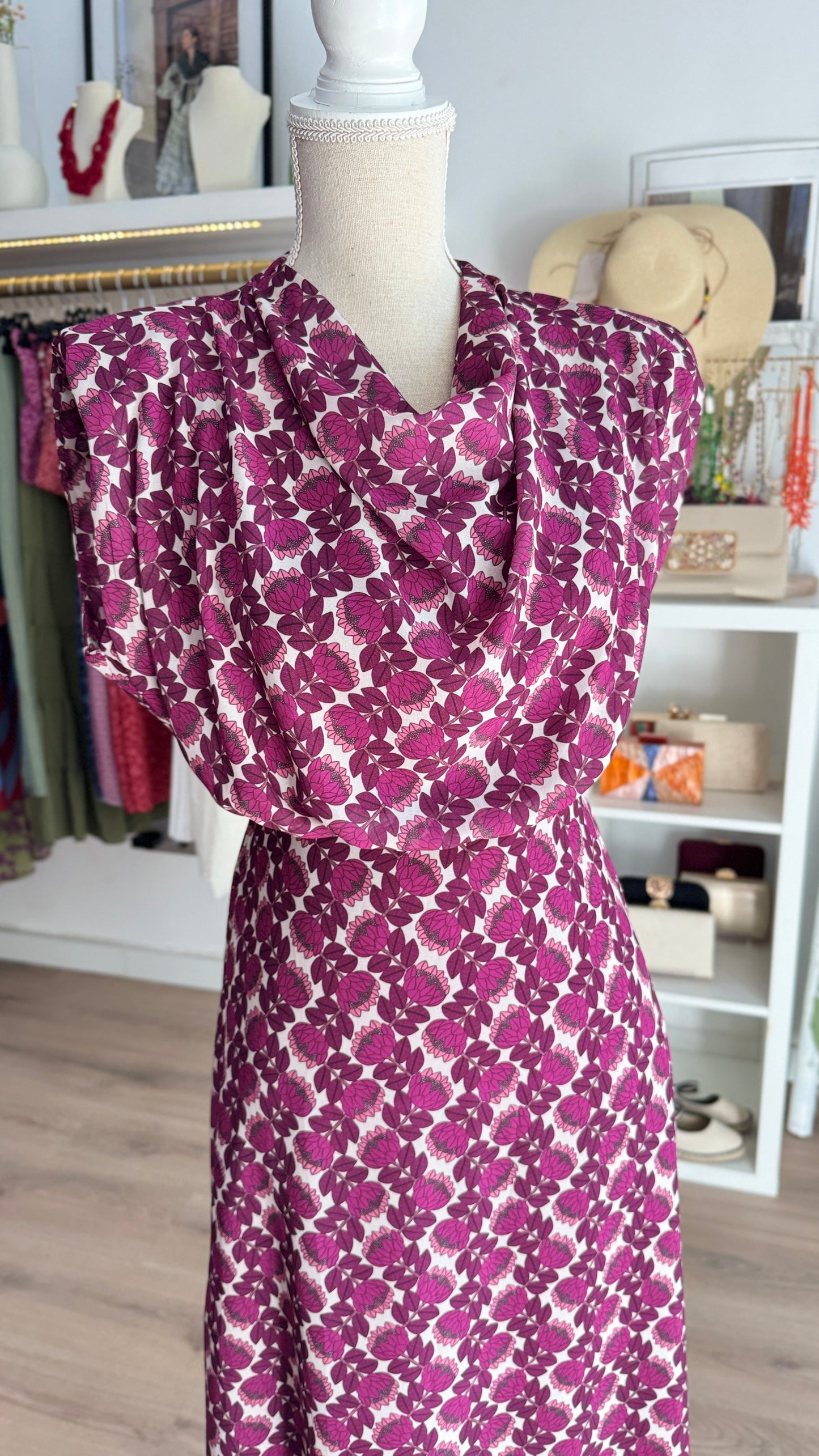 Vestido Arezzo estampado floral