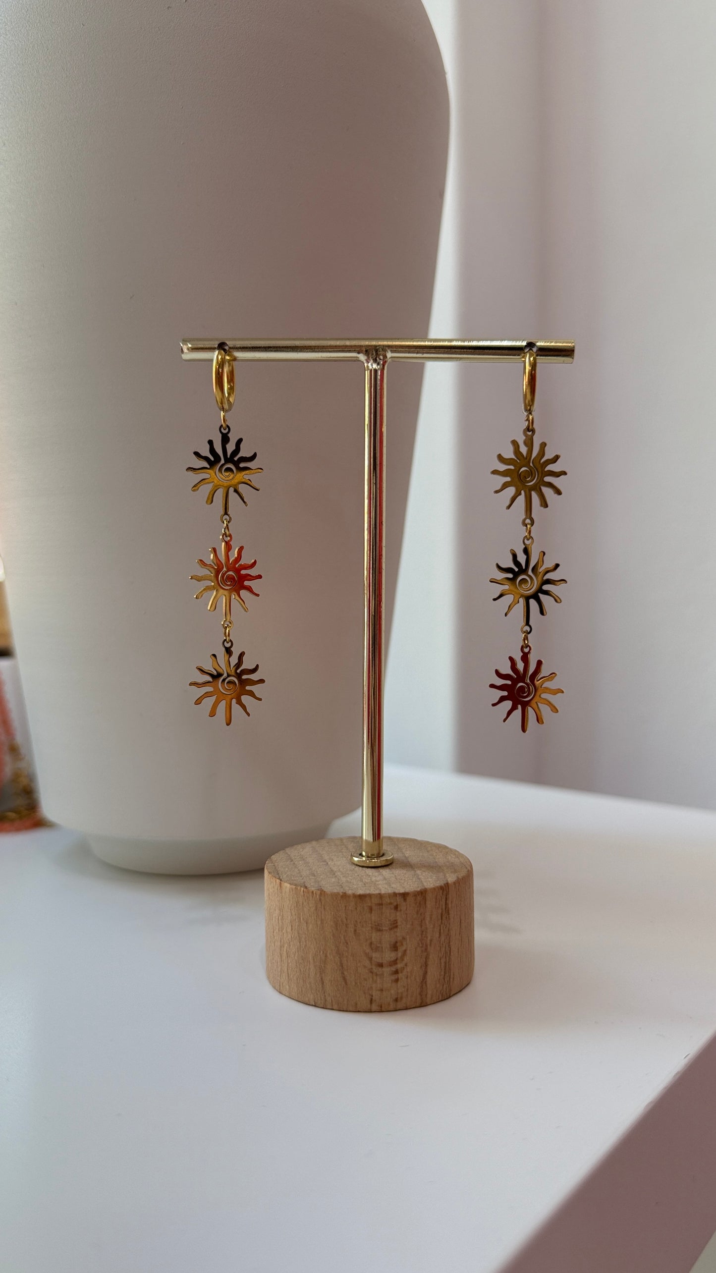 Pendientes soles largos