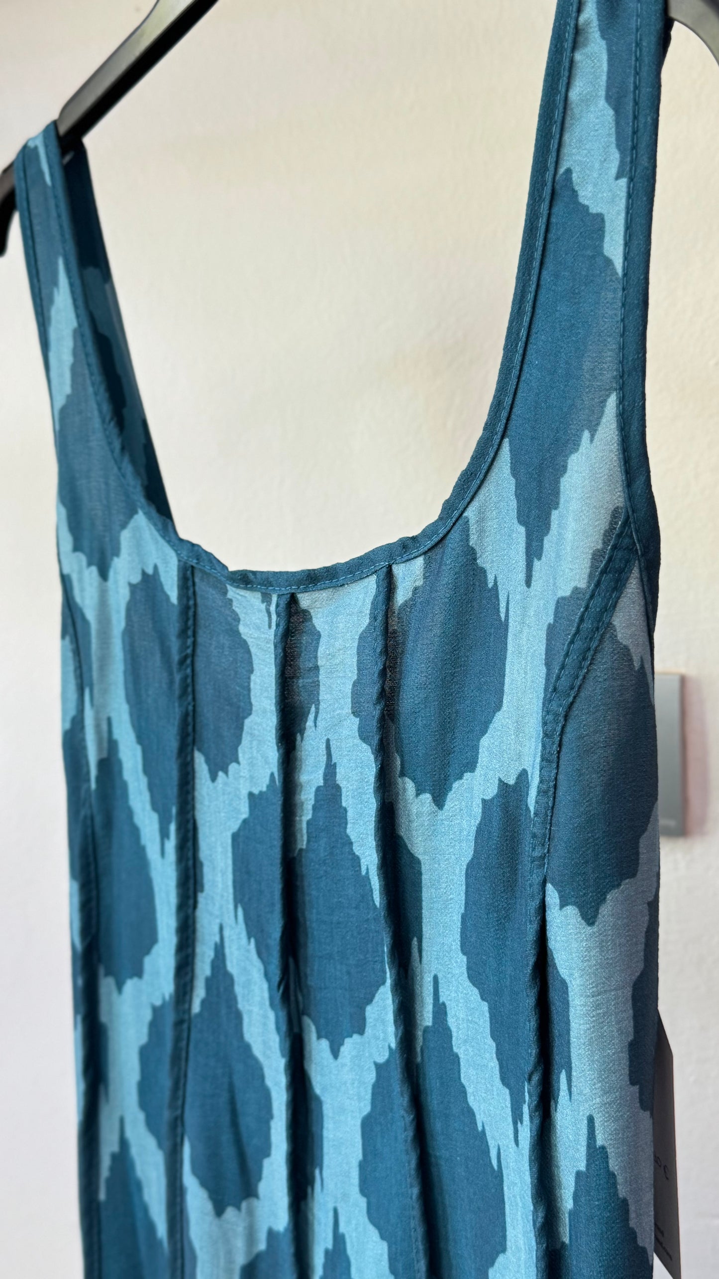 Vestido Mykonos azul