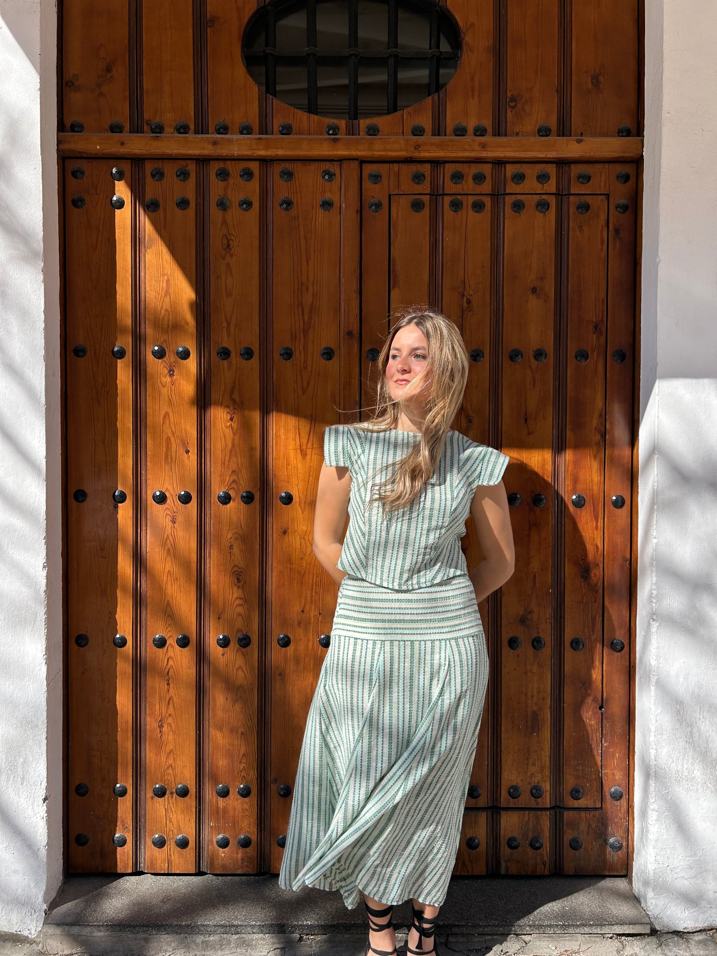 Conjunto Amanda verde