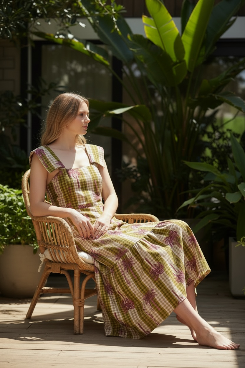 VESTIDO PALMERAS