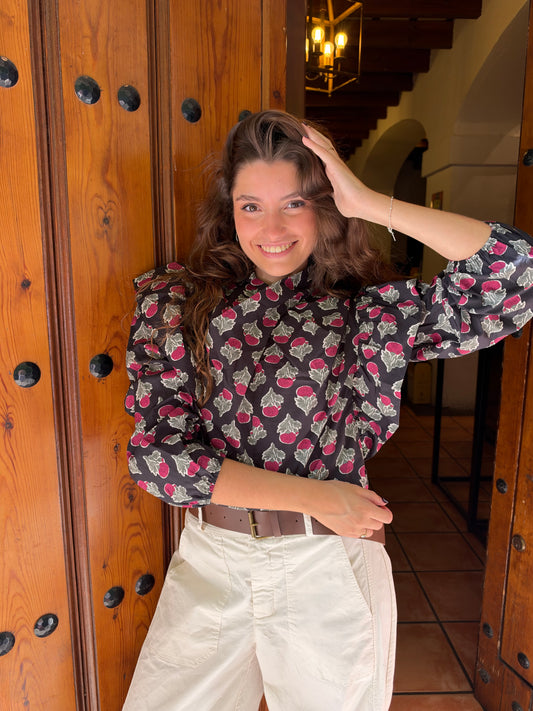 BLUSA MILÁN GRIS