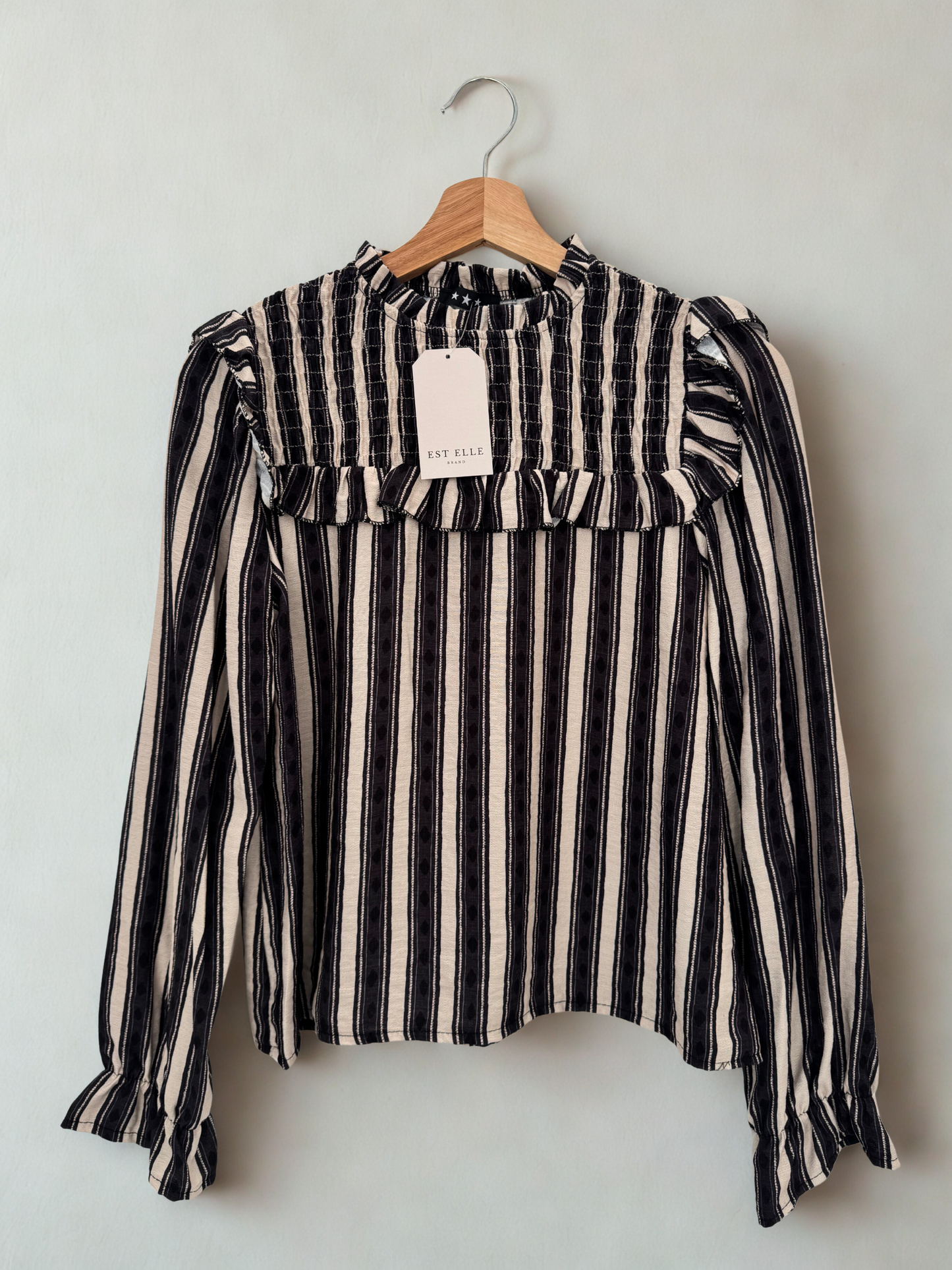 Blusa Magnolia negra