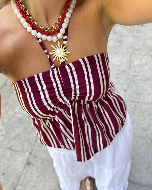 Tops Oporto (varios colores y estampados a elegir)