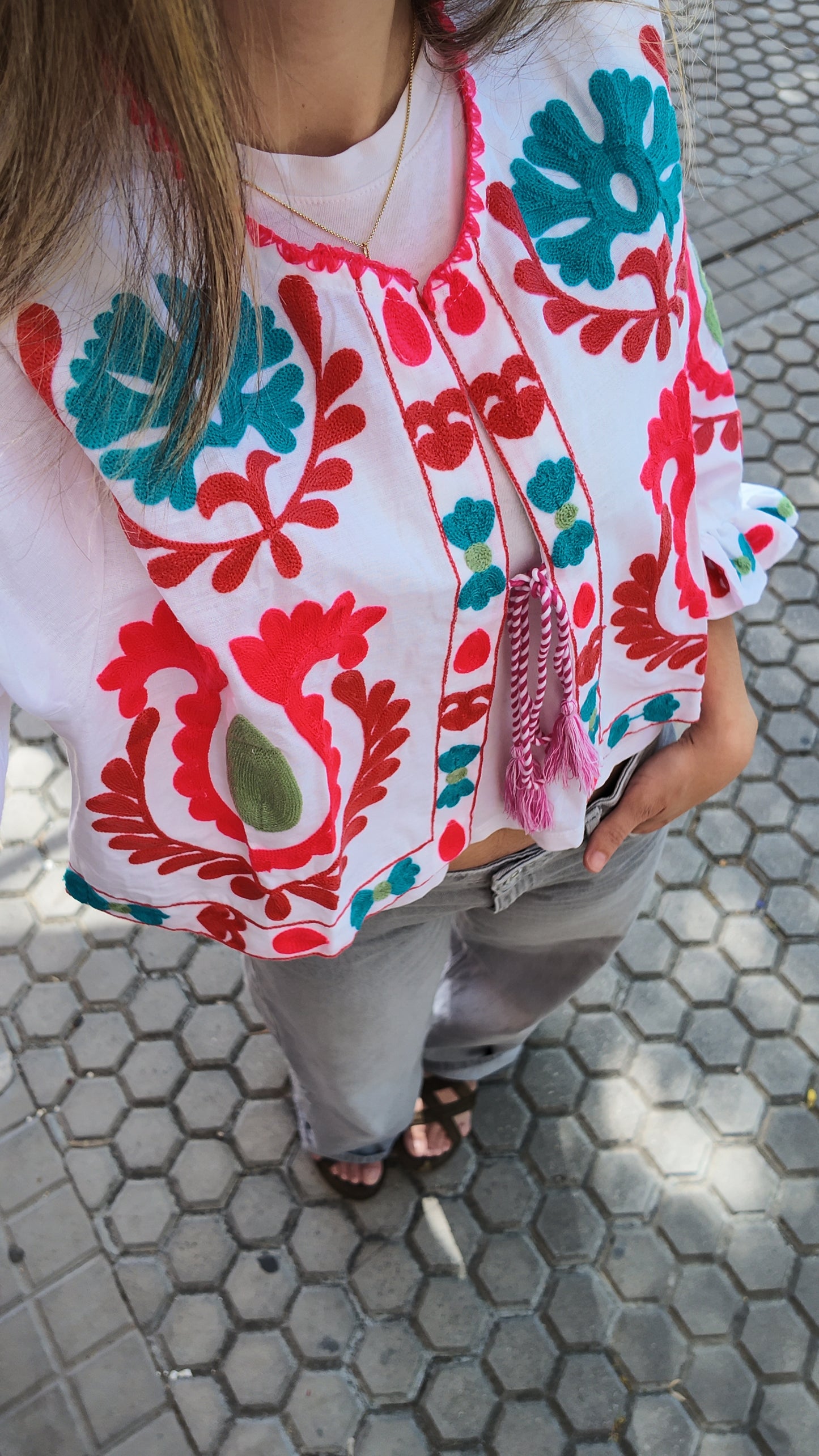 Chaqueta Erika Blanca