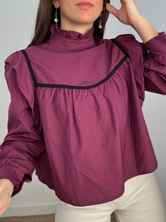 Blusa Lidia morada