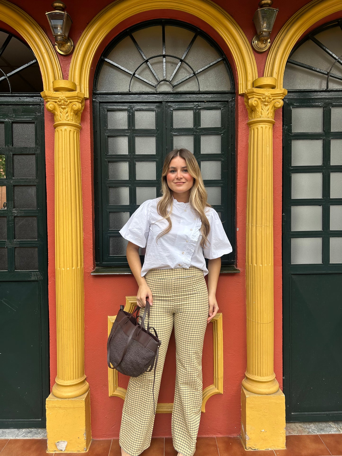 Pantalón cuadros