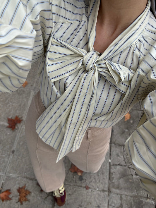 Blusa lazada amarilla