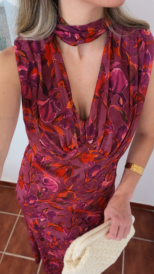 Vestido Marta Flores