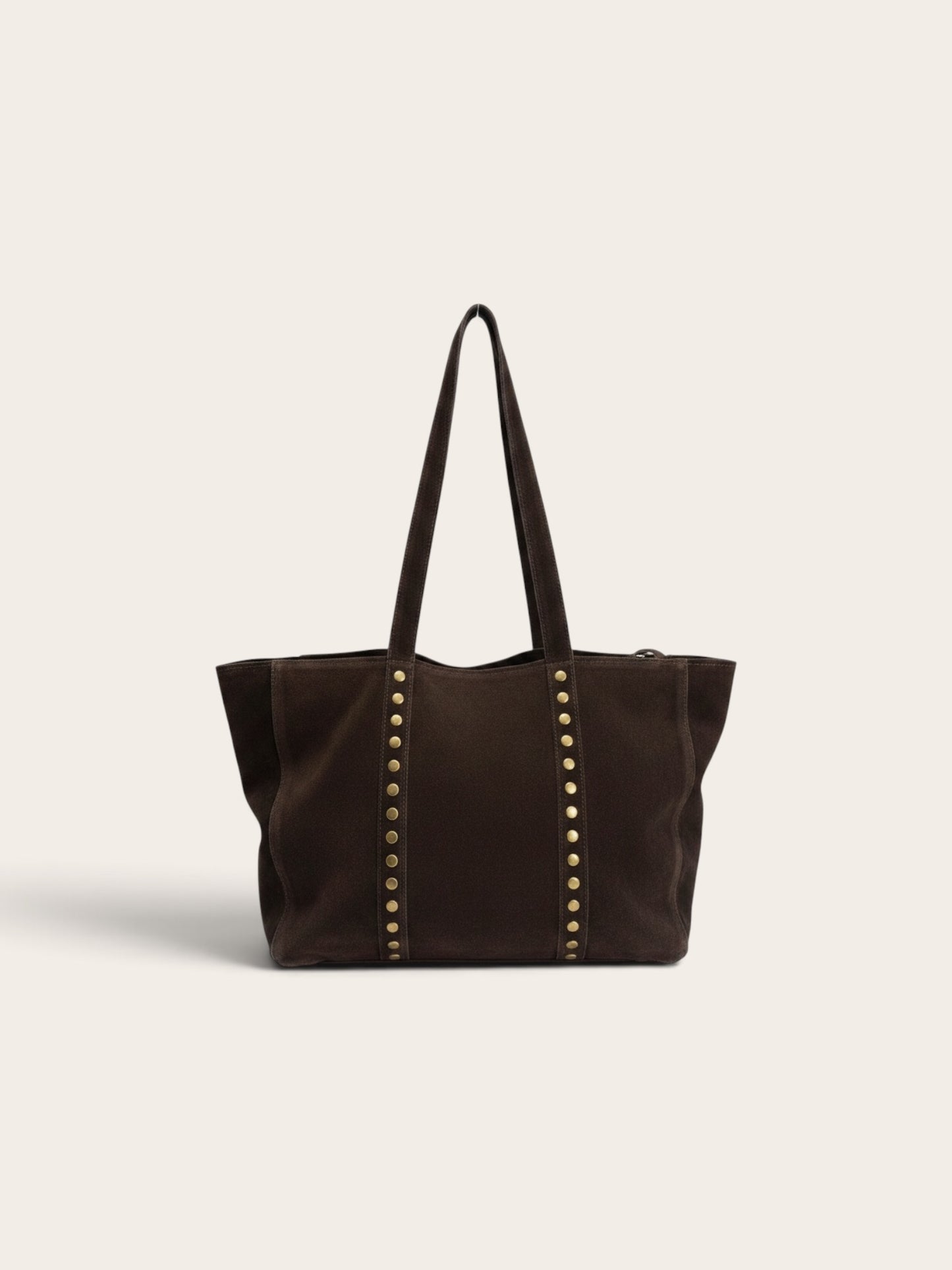 BOLSO MARRÓN ANTE