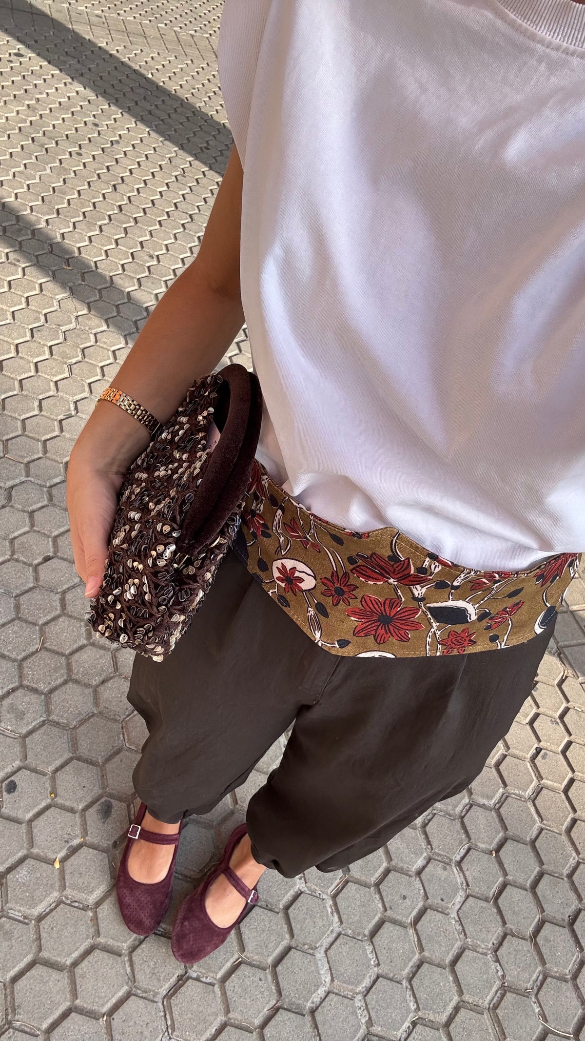 PANTALÓN BOMBER MARRÓN