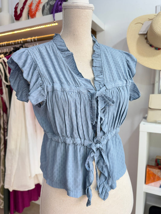 Blusa Mida azul