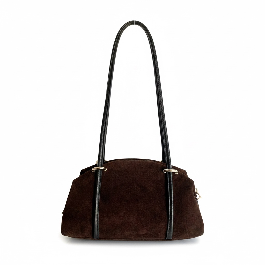 BOLSO ANTE MARRÓN CHOCOLATE