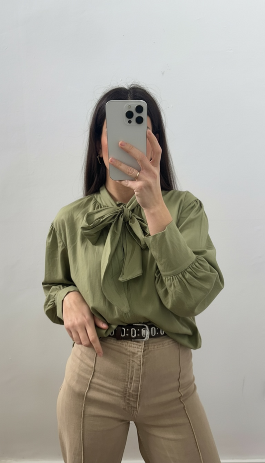 Blusa lazada verde