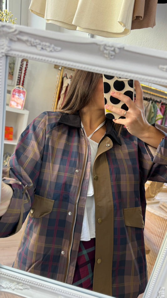 Chaqueta tartán