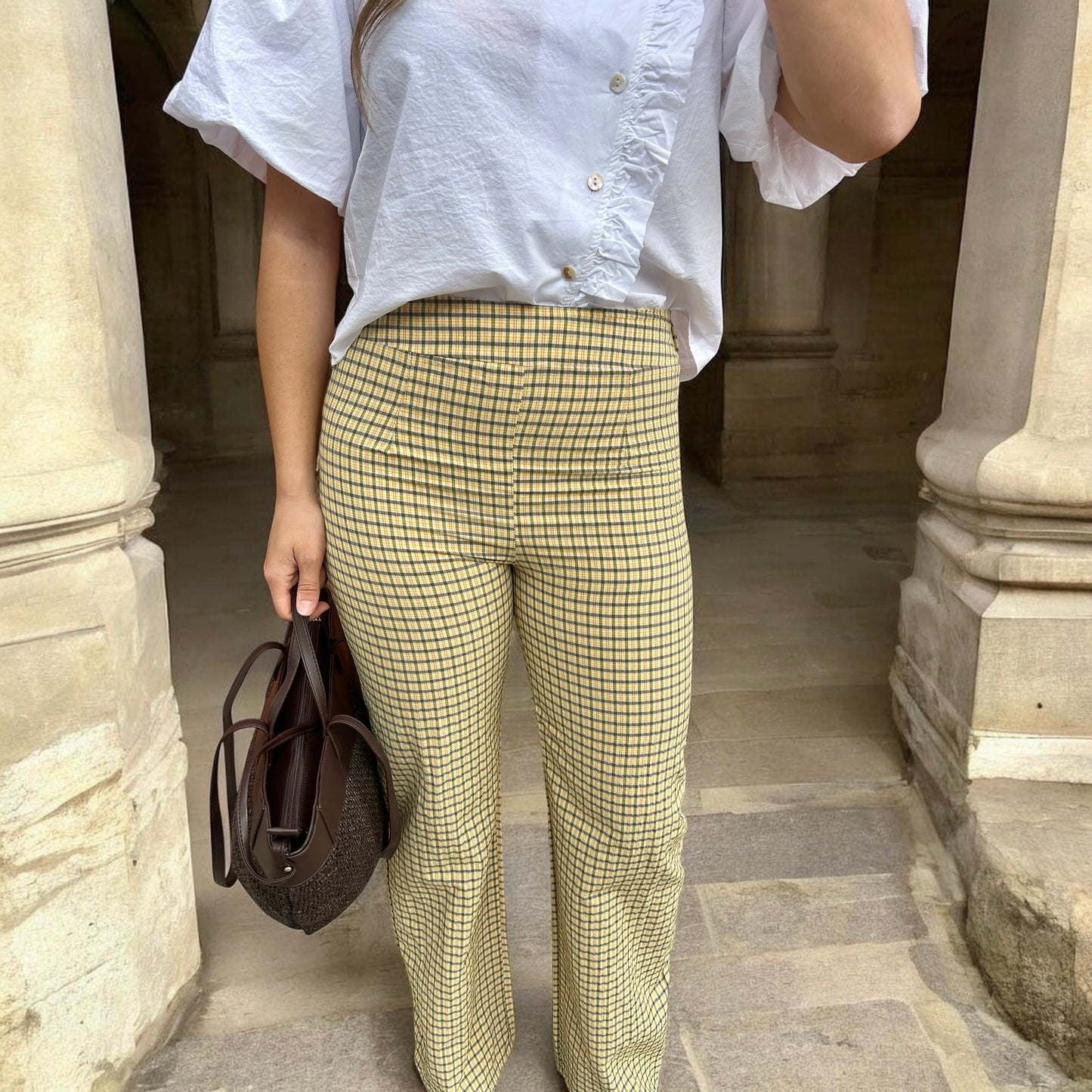 Pantalón cuadros