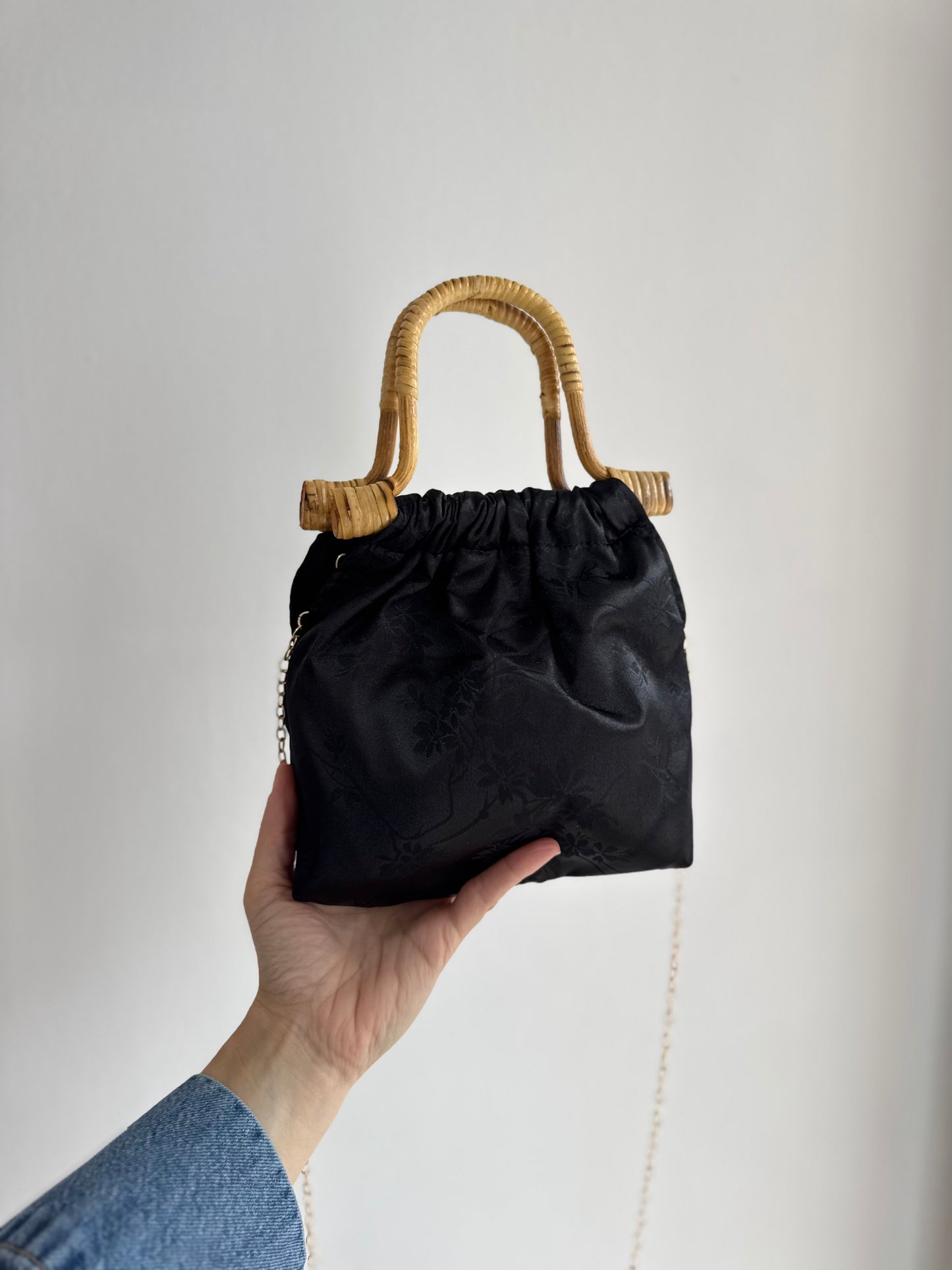 Bolso asas bambú
