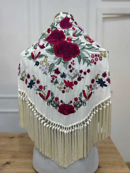 Mantoncillo blanco roto