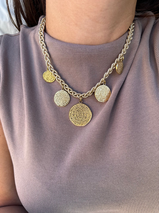 Collar abalorios