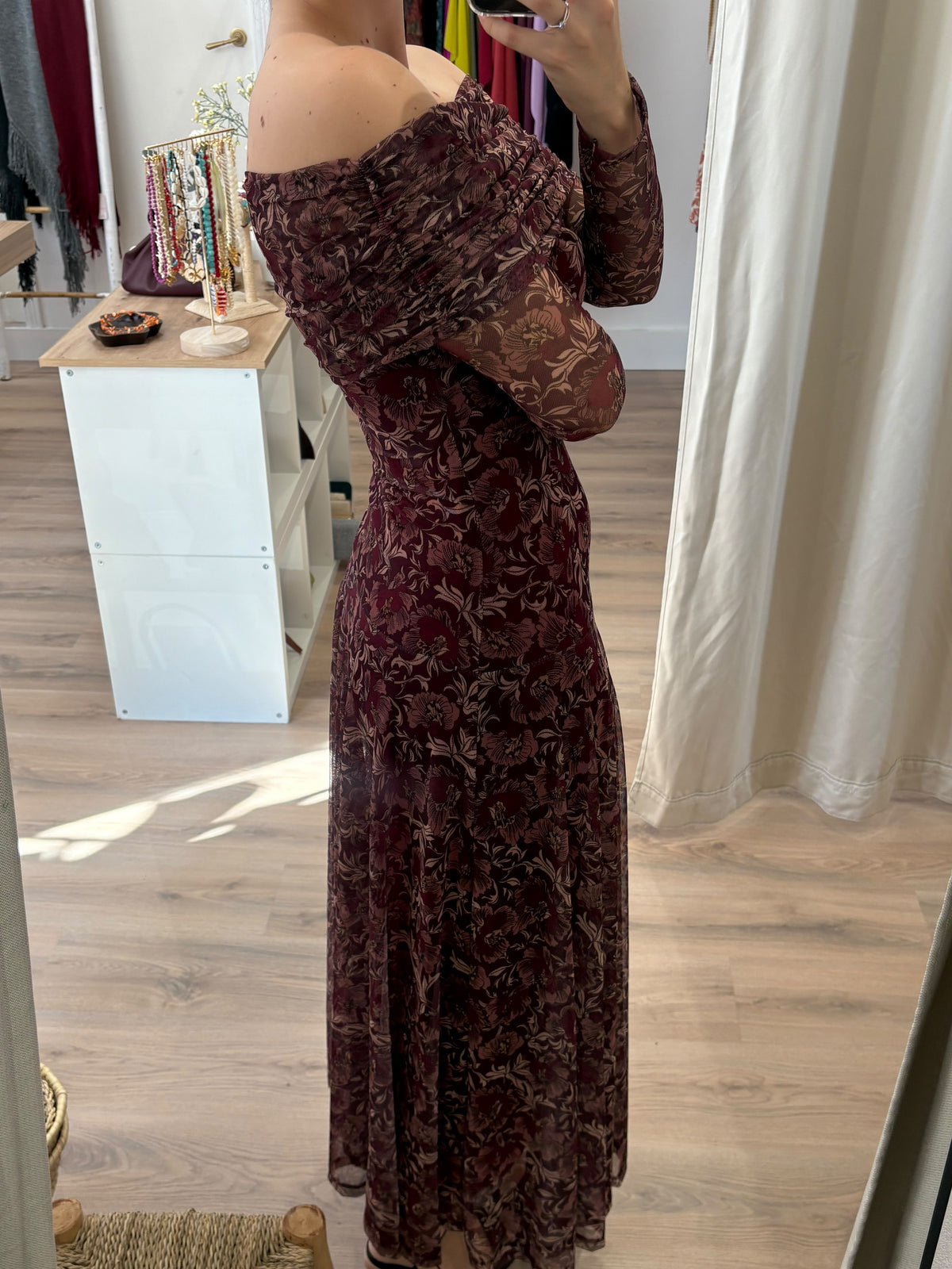VESTIDO ESTAMPADO ROSA