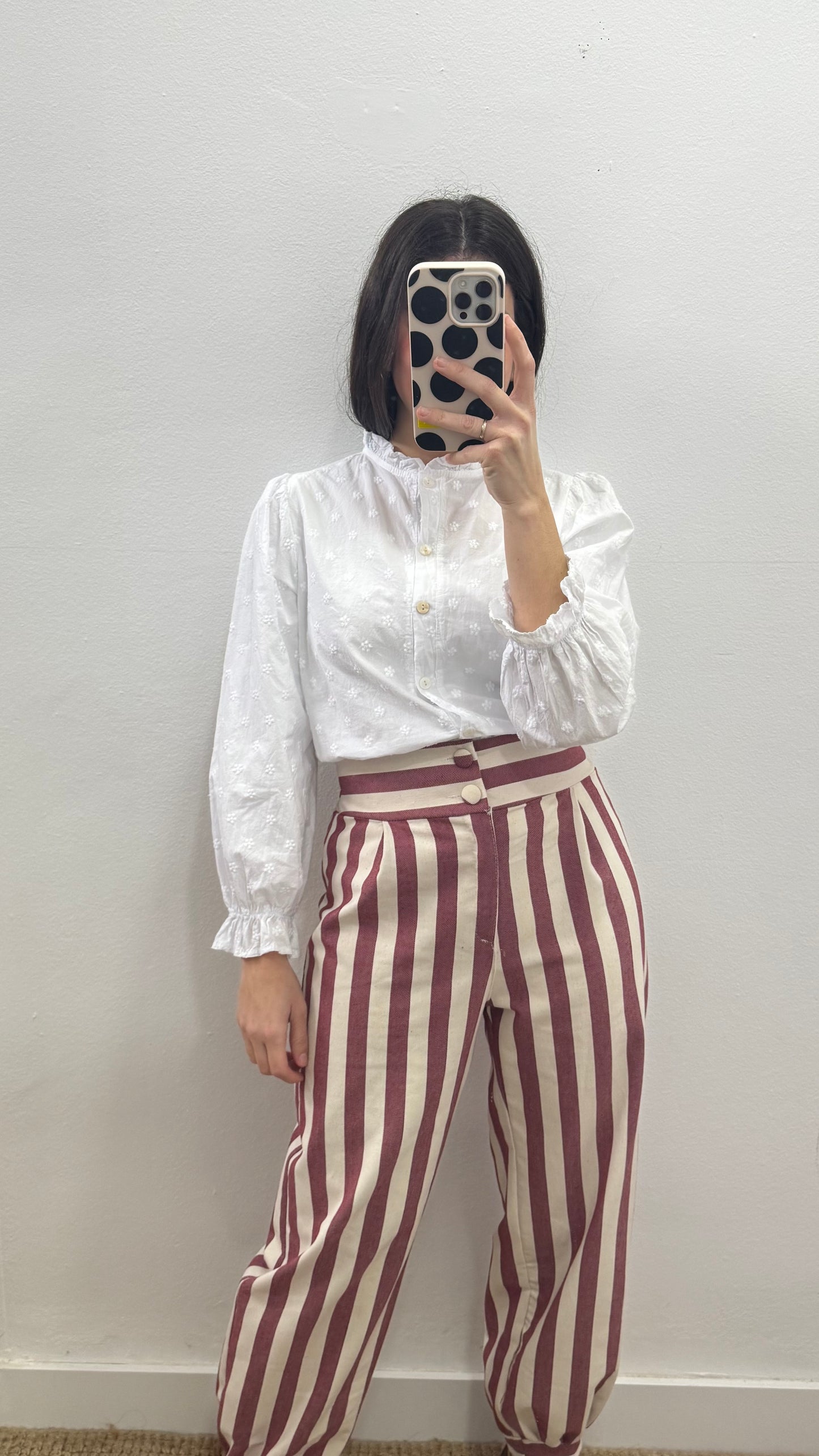 Blusa María blanca