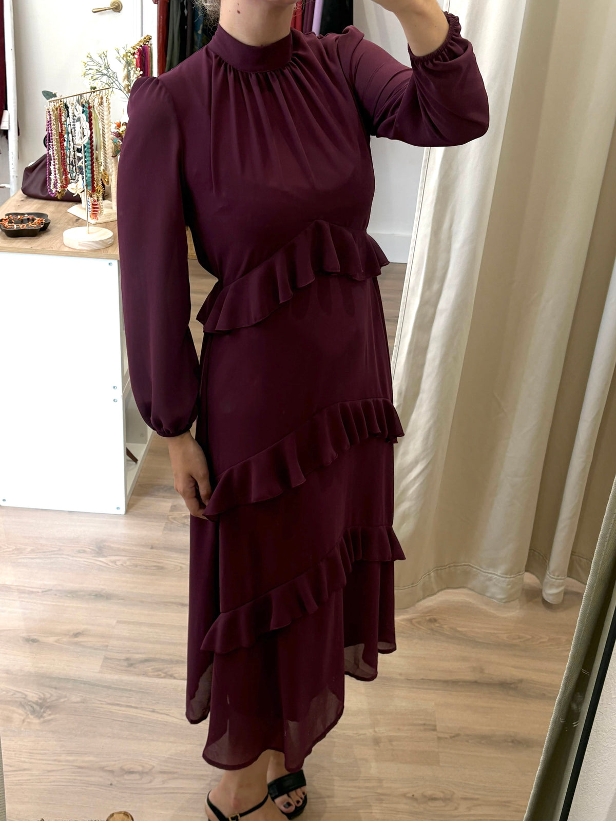 VESTIDO LUCÍA MORADO