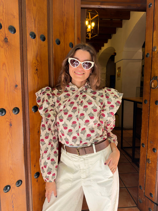 BLUSA MILÁN BEIGE