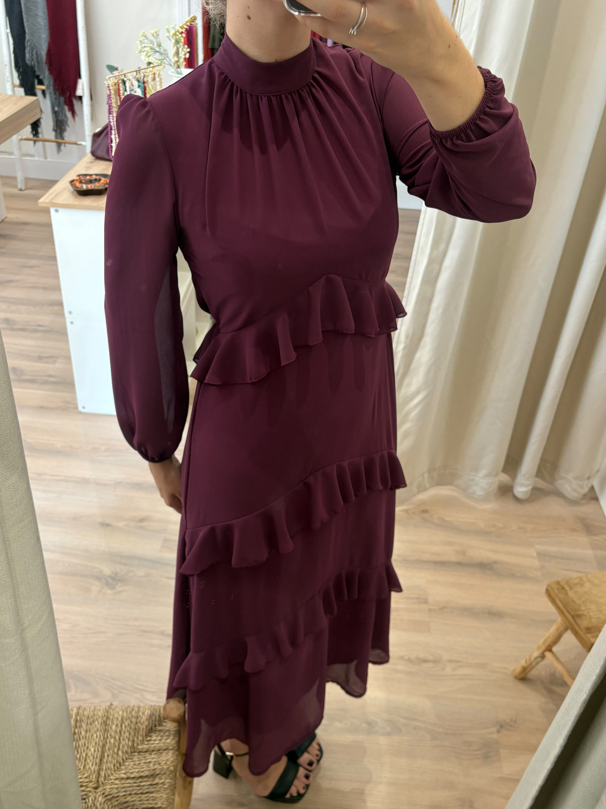 VESTIDO LUCÍA MORADO