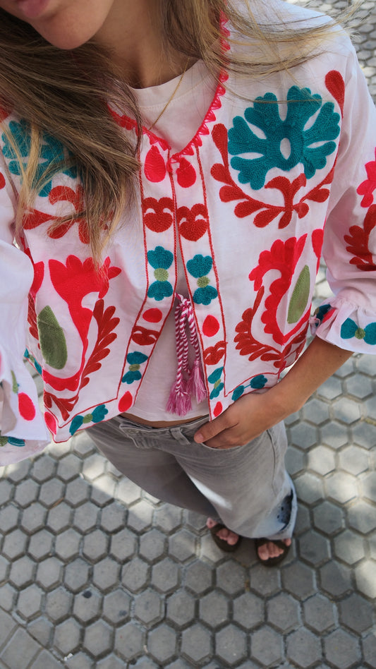 Chaqueta Erika Blanca