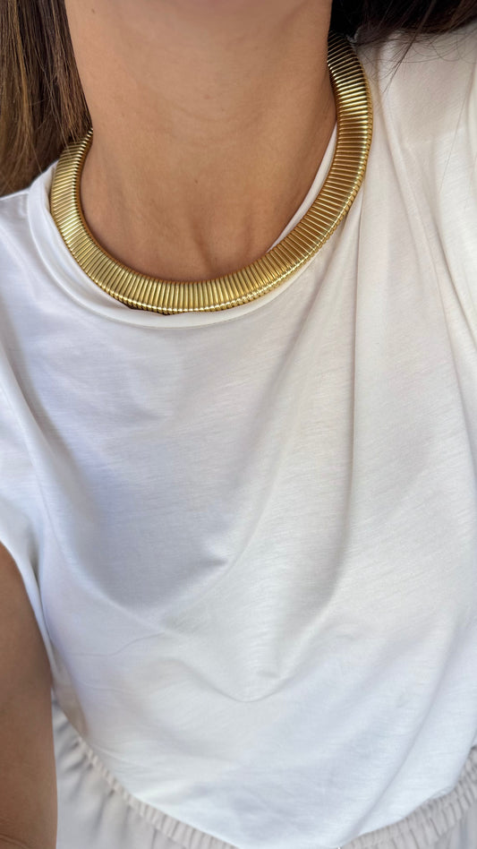 Collar dorado Lucía