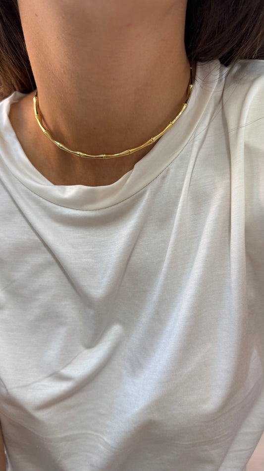 Collar dorado Lidia