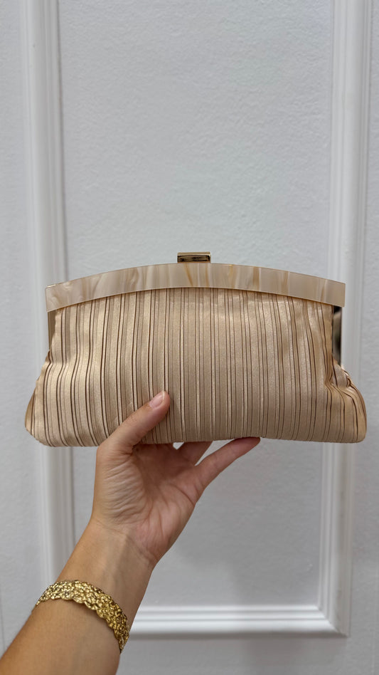 Cartera beige