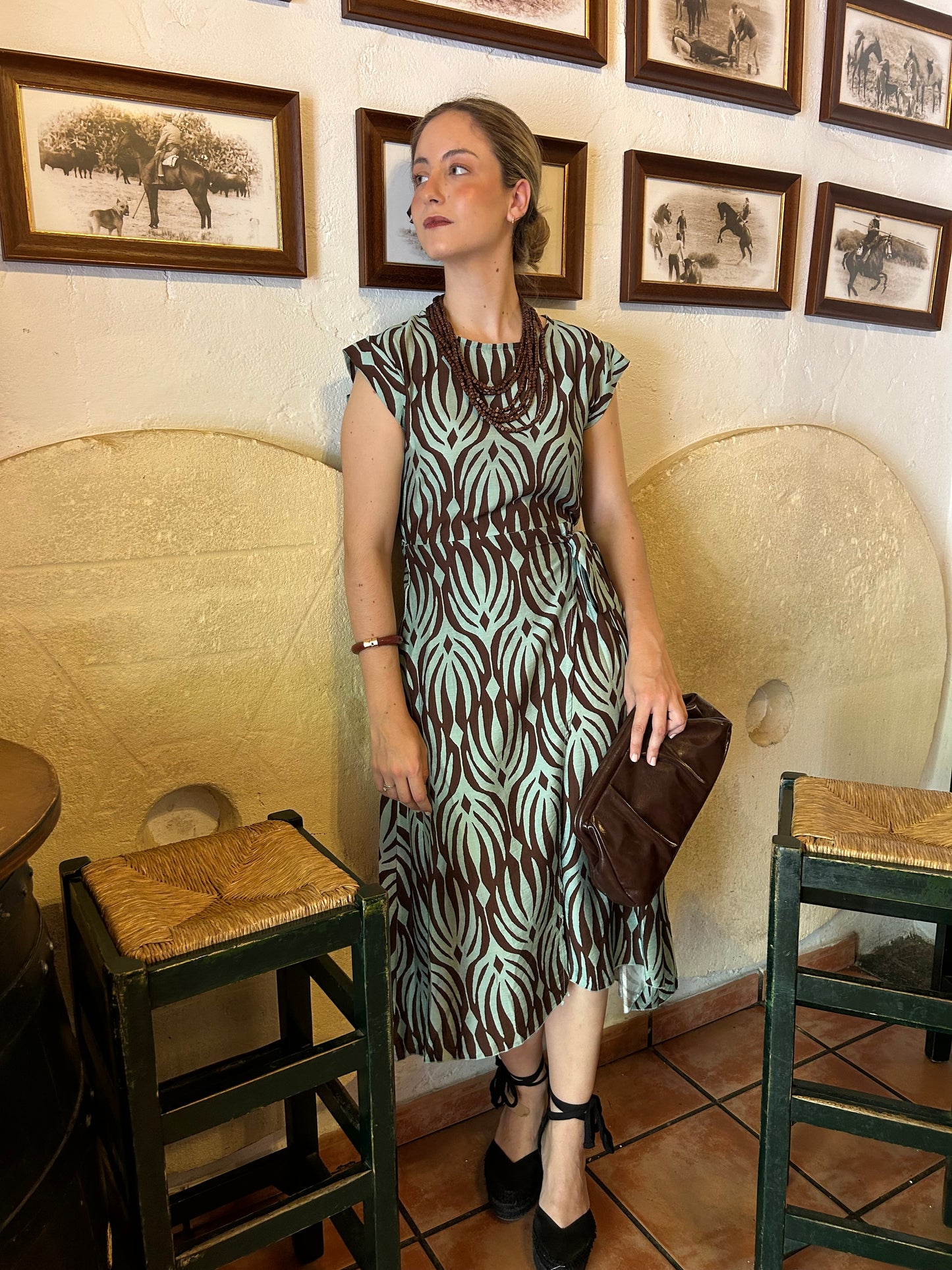 Vestido Carlota Turquesa