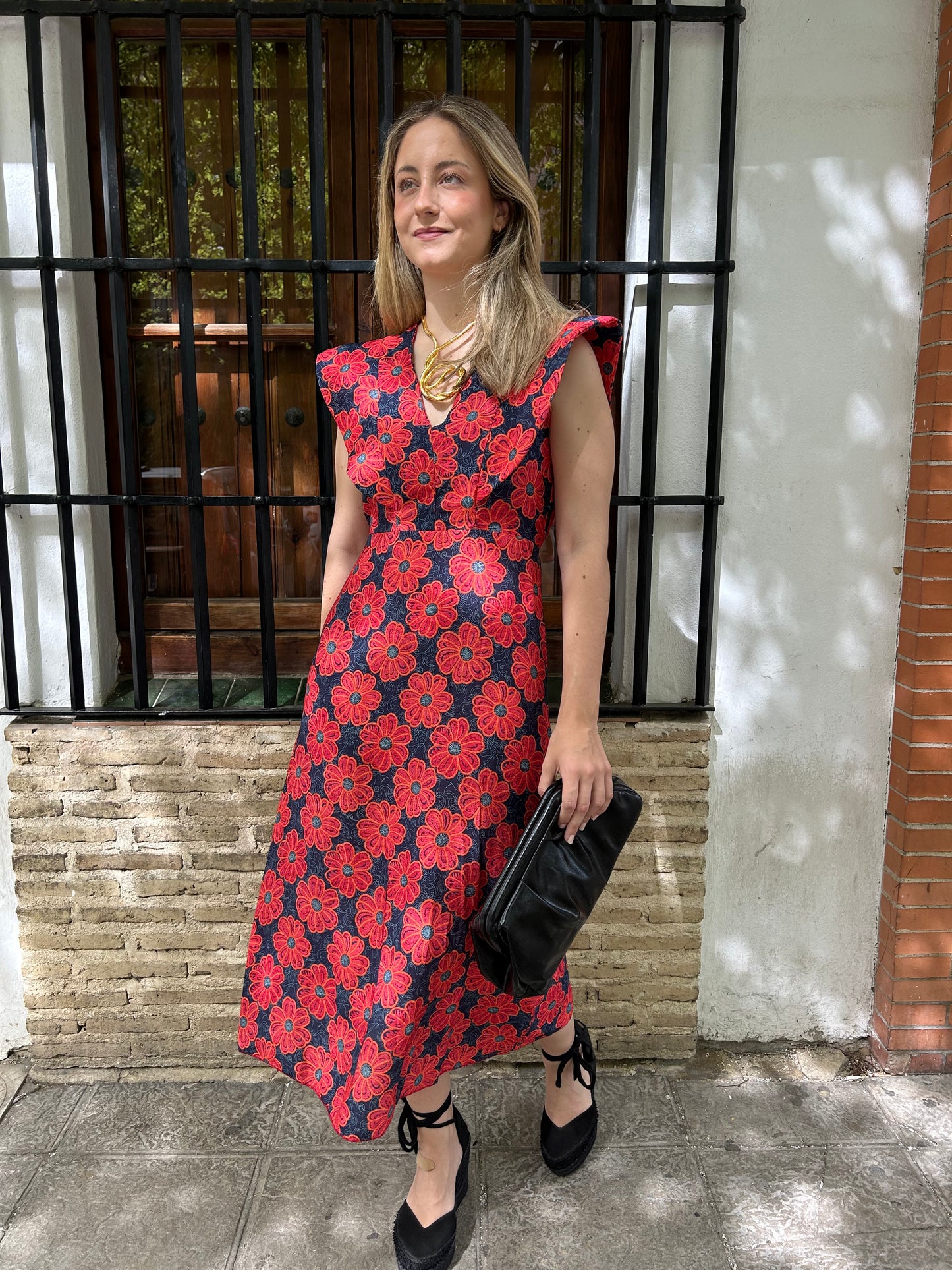 Vestido Lucía rojo