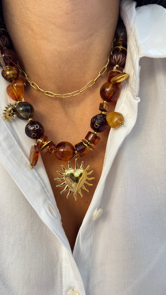Collar Abalorios